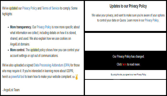 privacy policy 
