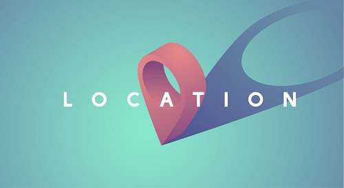 Location Pointer Icon Graphic Vector Illustration